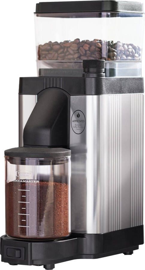 Moccamaster KM5 Koffiemolen Polished Silver 5 jaar garantie