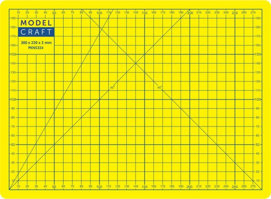 ModelCraft PKN5324 A4-formaat Snijmat Geel Snijmat
