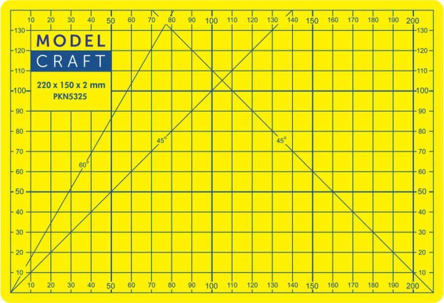 ModelCraft PKN5325 A5-formaat Snijmat Geel Snijmat