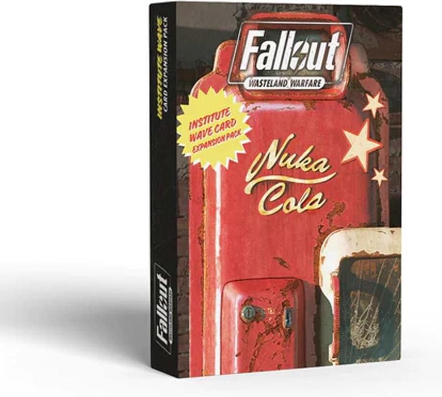 Modiphius Entertainment Fallout: Wasteland Warfare – Institute Wave Card Game Expansion Pack Uitbreiding Engelstalig