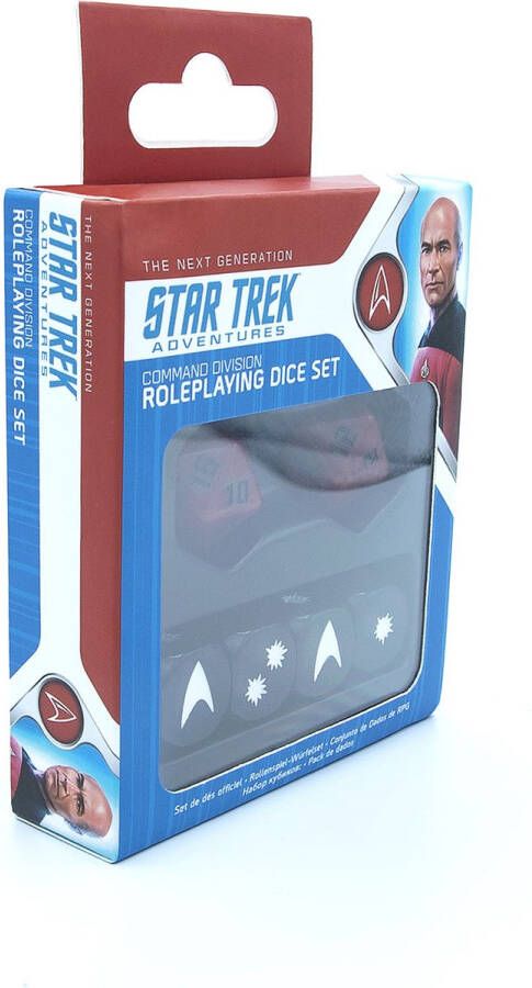 Modiphius Entertainment Star Trek Adventures: Command Division Dice Set Modiphius RPG