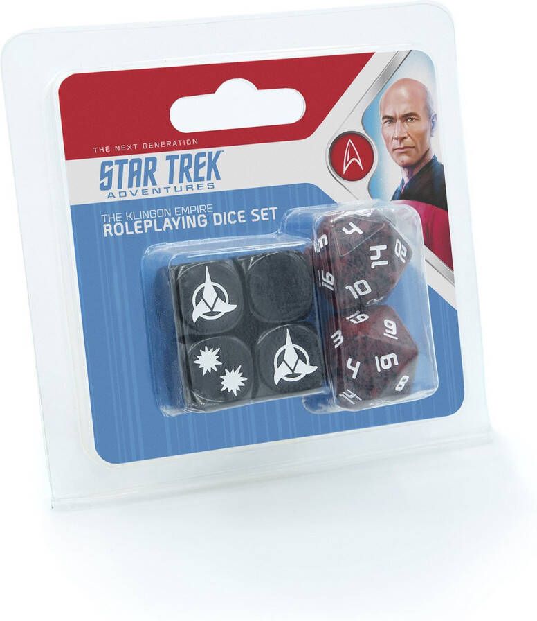 Modiphius Entertainment Star Trek Adventures: Klingon Dice Set Modiphius RPG