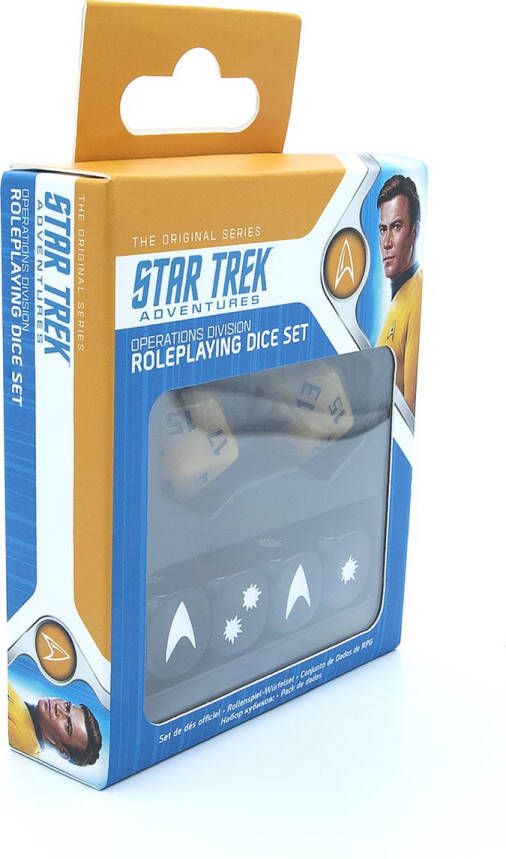 Modiphius Entertainment Star Trek Adventures Operations Division Dice Set Modiphius RPG