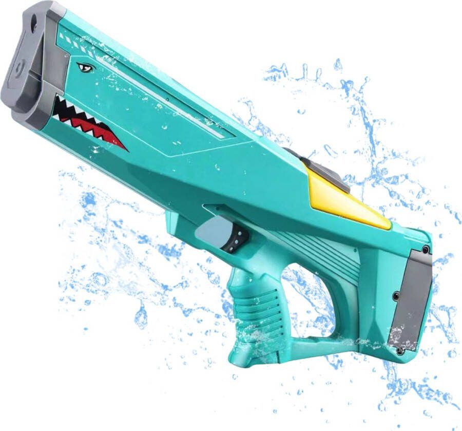 Modito waterpistool Elektrisch waterpistool Automatische watergun Groen Buitenspeelgoed