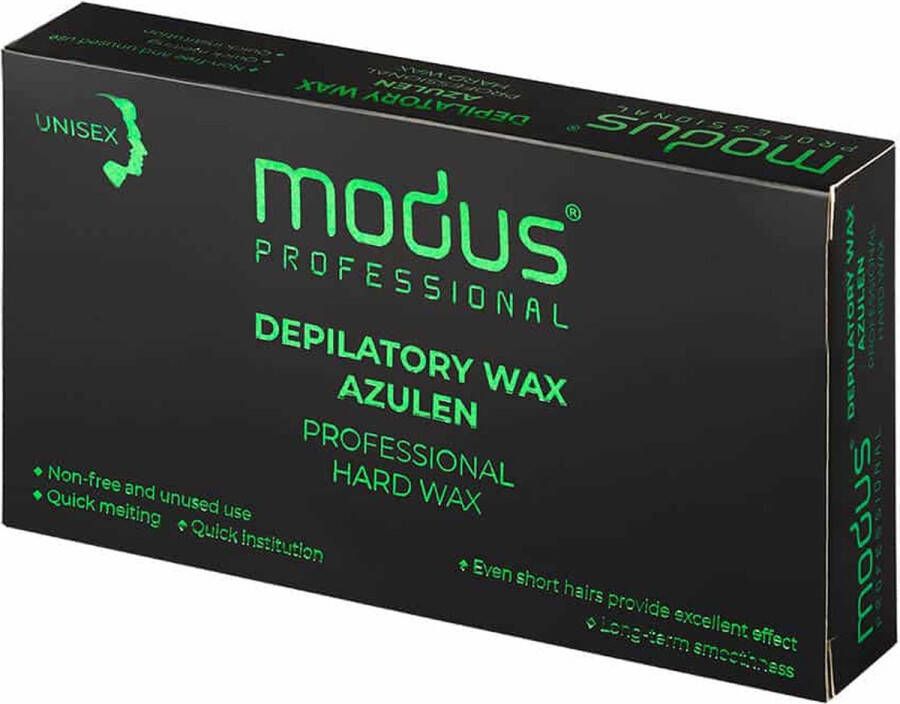 Modus Depilatory Wax Azulen Professional Hard Wax Ontharing Wax Azulen Ontharingswax