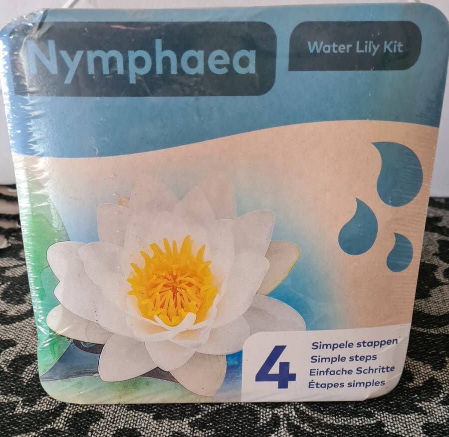 Moerings Droogverpakking vijverplant Nymphaea waterlelie Wit