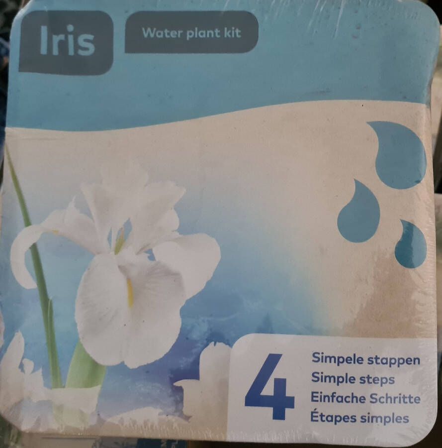 Moerings Droogverpakking waterplant witte iris