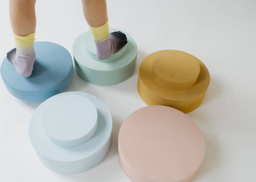 MOESPLAY Moes Rainbowchair ocean open ended blokken
