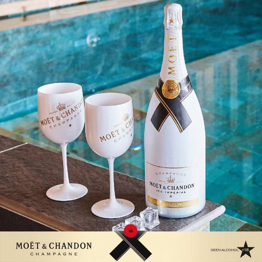 Moët & Chandon Ice Imperial Champagneglazen 400 ml 2 stuks Limited Edition