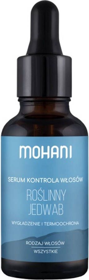 Mohani Plantaardig zijde gladmakend en hittebeschermend haarserum 30ml