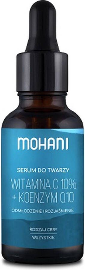 Mohani Verjongend en verhelderend gezichtsserum met vitamine C 10% en co-enzym Q10 30ml