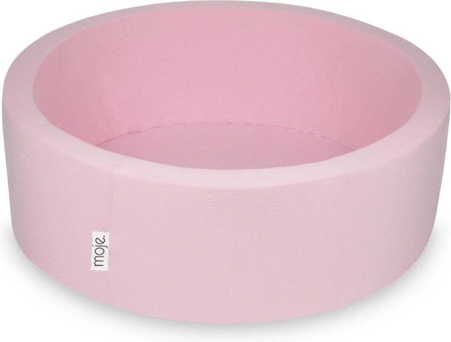 Moje. Ballenbad met 200 ballen Roze H:30cm PINK 30 cm excl ballen