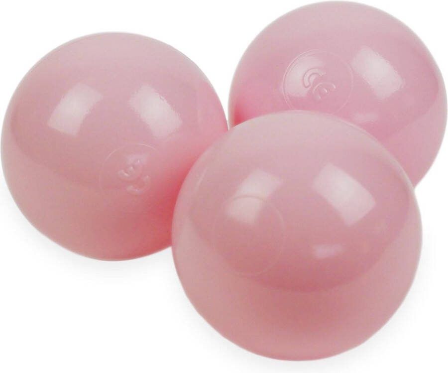 MOJE Ballenbak ballen Set 50 ballen Baby pink