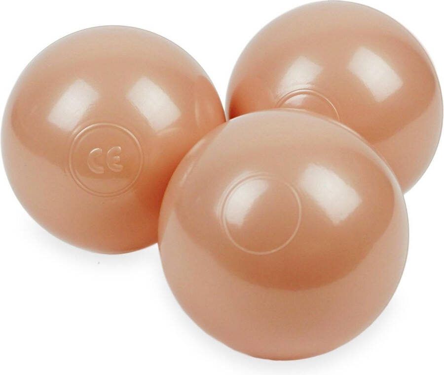 MOJE Ballenbak ballen Set 50 ballen Rosegold