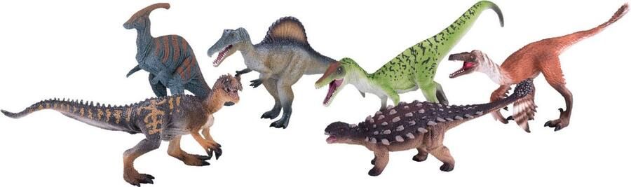 MOJO Prehistorie Luxe Dinosaurussen Speelset 6dlg. 380029