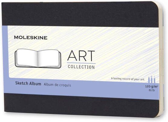 Moleskine Art Schetsalbum Pocket Softcover Zwart