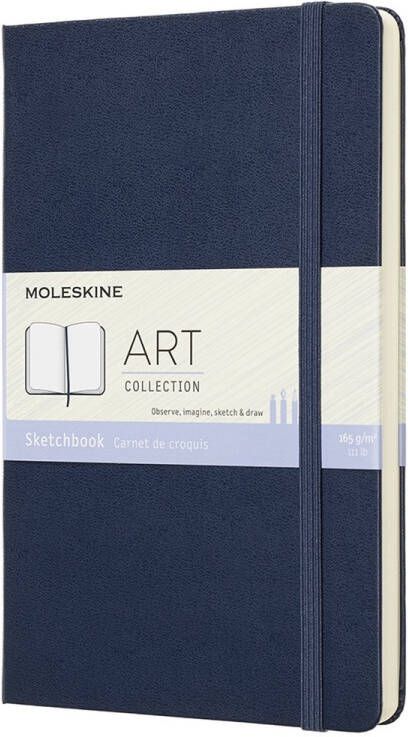 Moleskine Art Schetsboek Large Hardcover Saffier Blauw