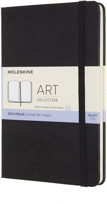 Moleskine Art Schetsboek Medium Hardcover Zwart