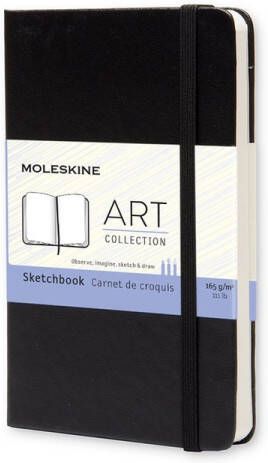 Moleskine Art Schetsboek Pocket Hardcover Zwart