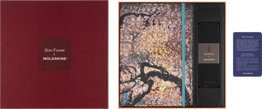 Moleskine Limited Edition Year of the Dragon Collector's Box (A4 Schetsboek + 5 Potloden)
