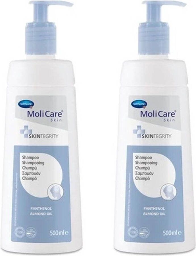 MOLICARE SKIN 2 x Clean Shampoo (500ml) Voordeelverpakking