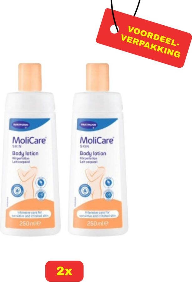 MOLICARE SKIN 2X Molicare Skin Bodylotion 2 x 250ml Voordeelverpakking!