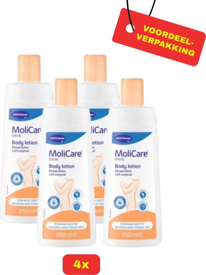 MOLICARE SKIN 4X Molicare Skin Bodylotion 4 x 250ml Voordeelverpakking!