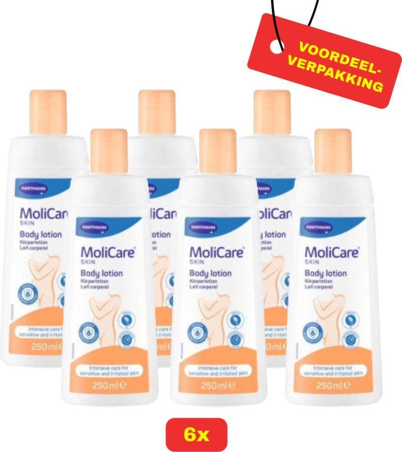 MOLICARE SKIN 6X Molicare Skin Bodylotion 6 x 250ml Voordeelverpakking!