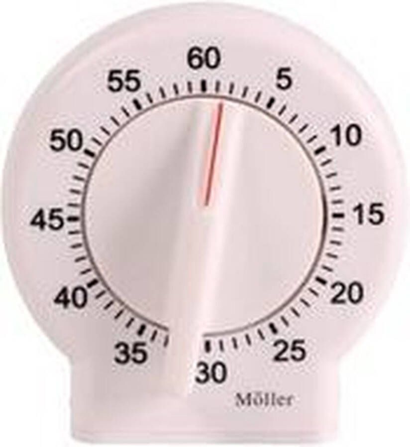 MOLLER Kookwekker Rond Wit 601024 Mt