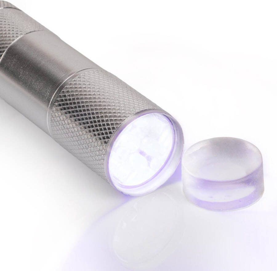Molly Lac Mini Led UV lamp met een Stempelkussen. Lamp- minilamp-UVlamp-gellak gelpolish gel buildergel glittertop lak gelnagel-manicure verzorging megabase hardener bond nailwipe Caramdia