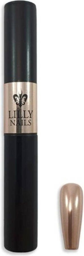 Molly Nails Chrome Pen Rosé beige
