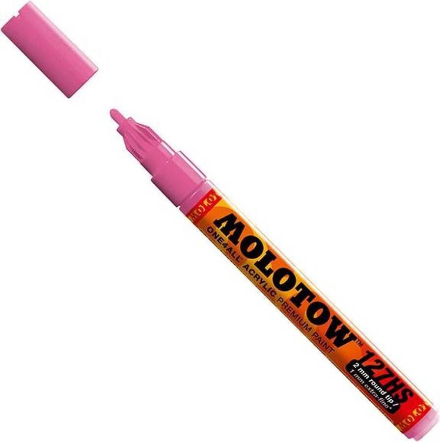 Molotow ONE4ALL Roze verfstift 127HS-CO 2mm marker