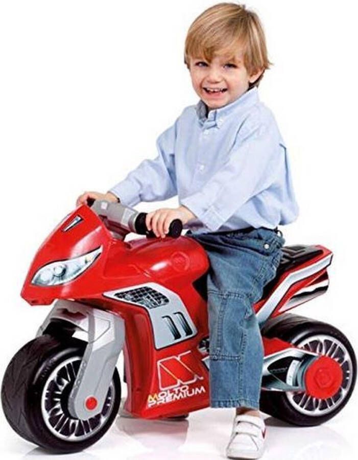 Molto Driewieler Moto Cross | Premium Moltó | Rood | 18+ maanden | kinderloopfiets