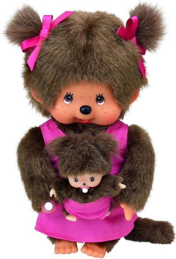 Monchhichi 20 Cm Mother Care Pink