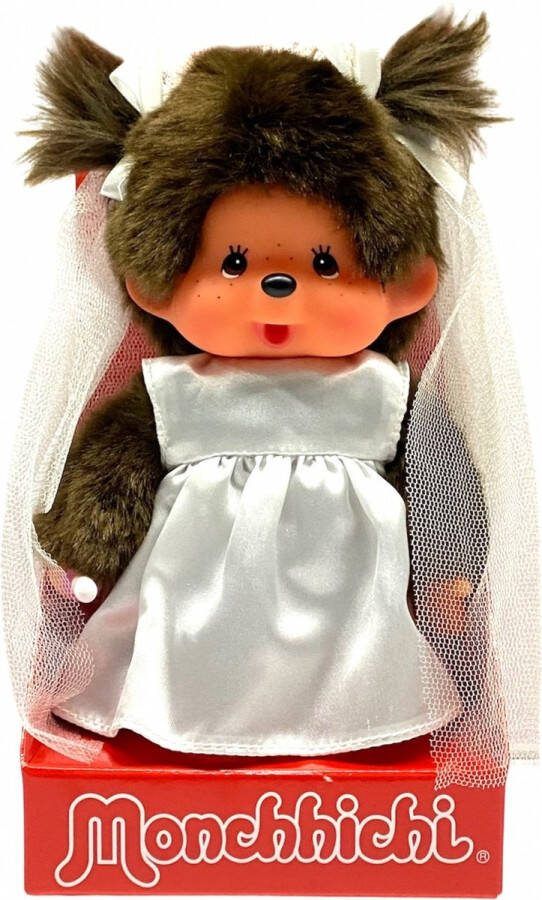Monchhichi Meisje Bruid (20cm)