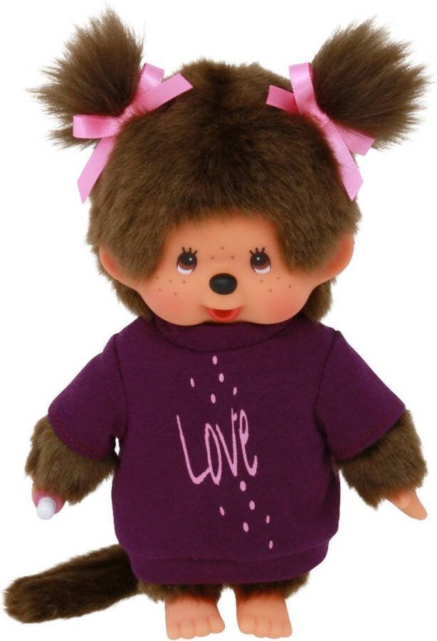 Monchhichi Meisje Love 20 cm