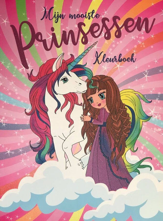 Mondikaarten Mijn Mooiste Prinsessen Kleurboek 96pag