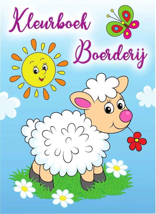 Mondikaarten Kleurboek Boerderij