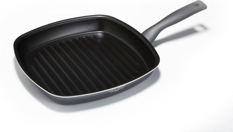 Moneta Eden Grillpan 28 x 28 cm Gerecycled Aluminium Zwart