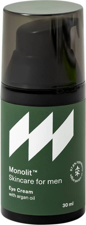 Monolit Huidverzorging voor mannen oogcrème met arganolie 30ml