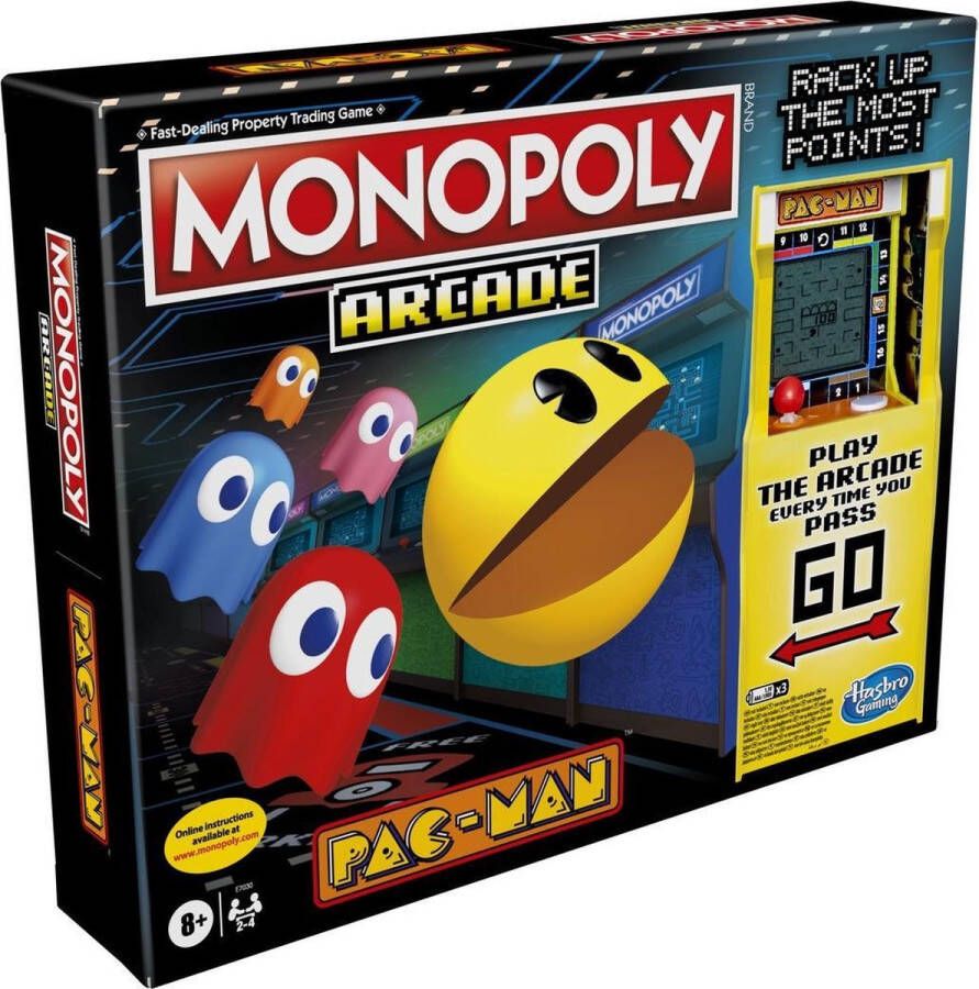 Hasbro Gaming Monopoly Arcade Pacman bordspel
