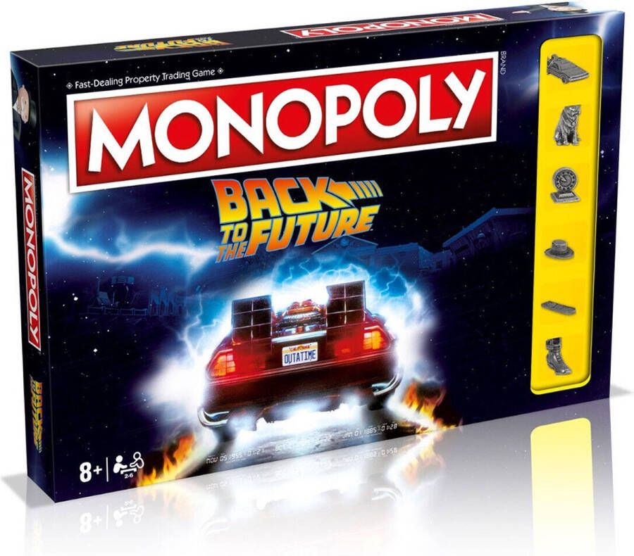 Hasbro Monopoly Back to the Future Edition (Engelstalig)