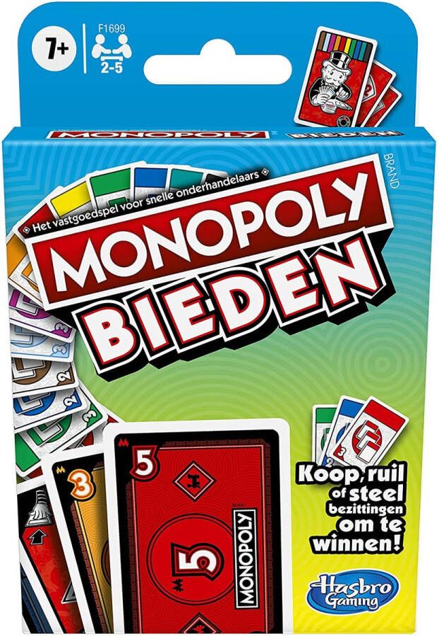 Monopoly Bieden Kaartspel