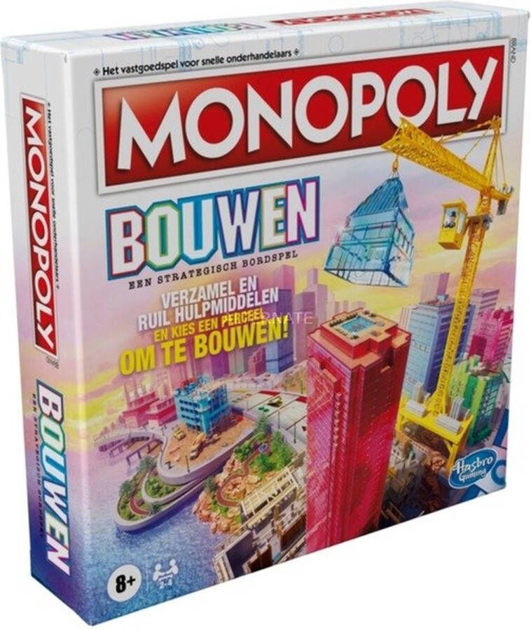 Hasbro bordspel Monopoly Bouwen (NL)