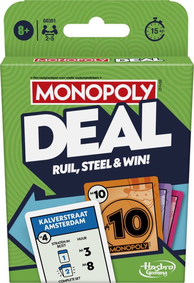 Hasbro Gaming Monopoly Deal Kaartspel