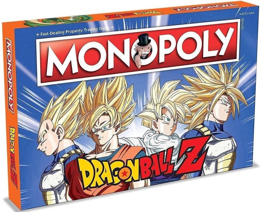 Monopoly Dragon Ball Z Engelstalig Bordspel