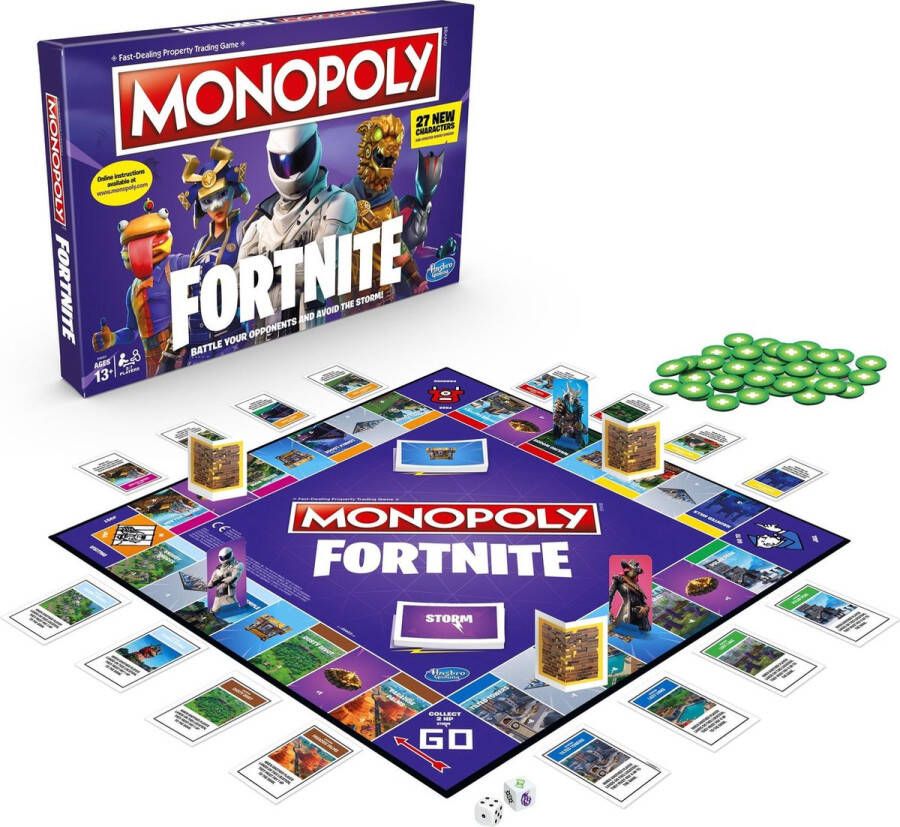 Monopoly Fortnite Engelstalig Bordspel