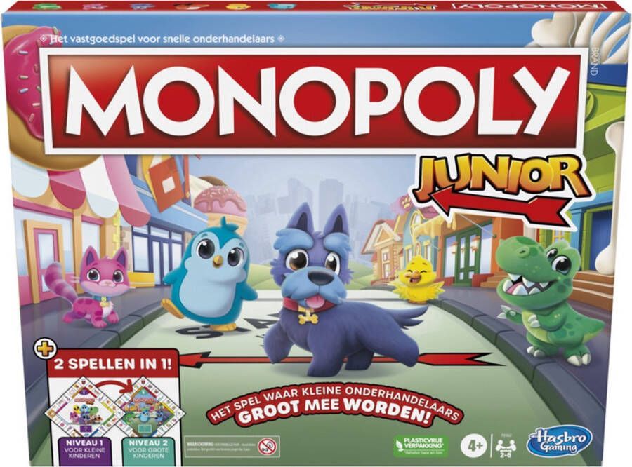 Monopoly Junior 2-in-1 spel Bordspel