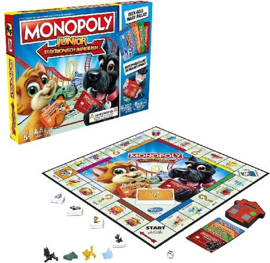 Hasbro Gaming Monopoly Junior electronisch bankieren