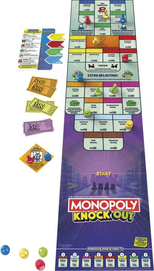 Hasbro Gaming Monopoly Knockout